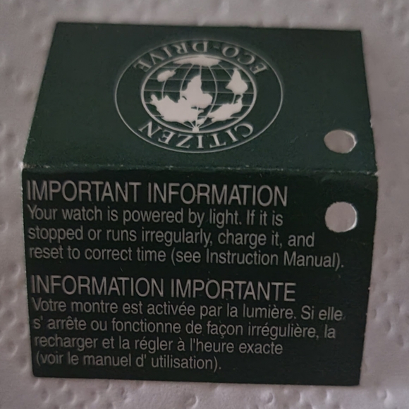 Citizen Eco-Drive E110-K15699 Watch | Blue DialSolar Citizen WatchVintage Rad - Picture 11 of 15